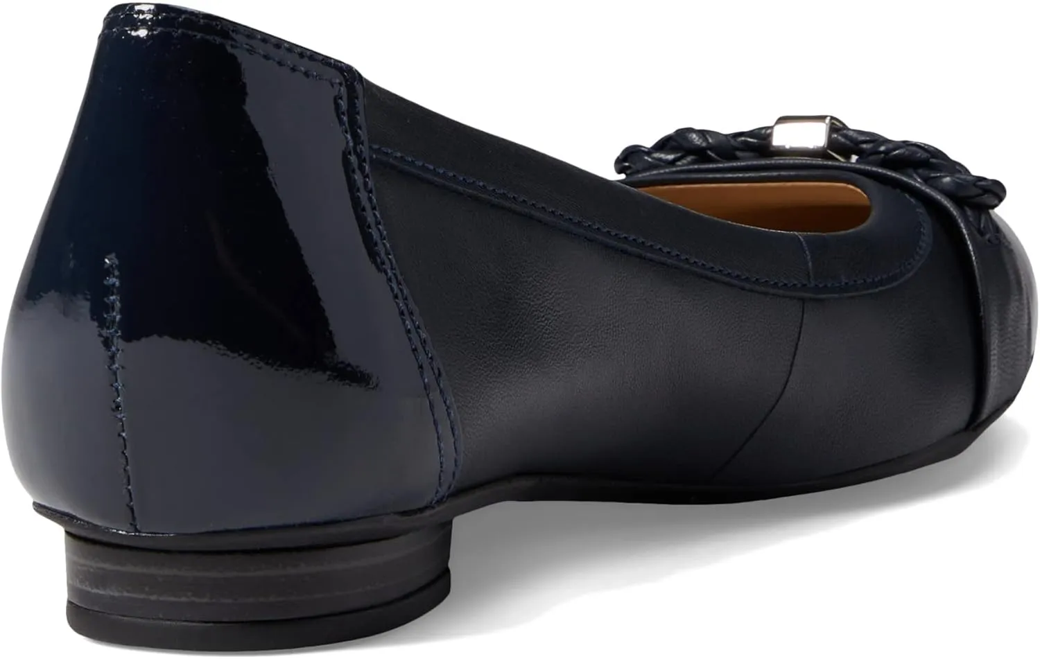 Marc Joseph New York Park Ave Dress Flats for Women – Calf Leather Upper – Injected Rubber Sole – Slip-on