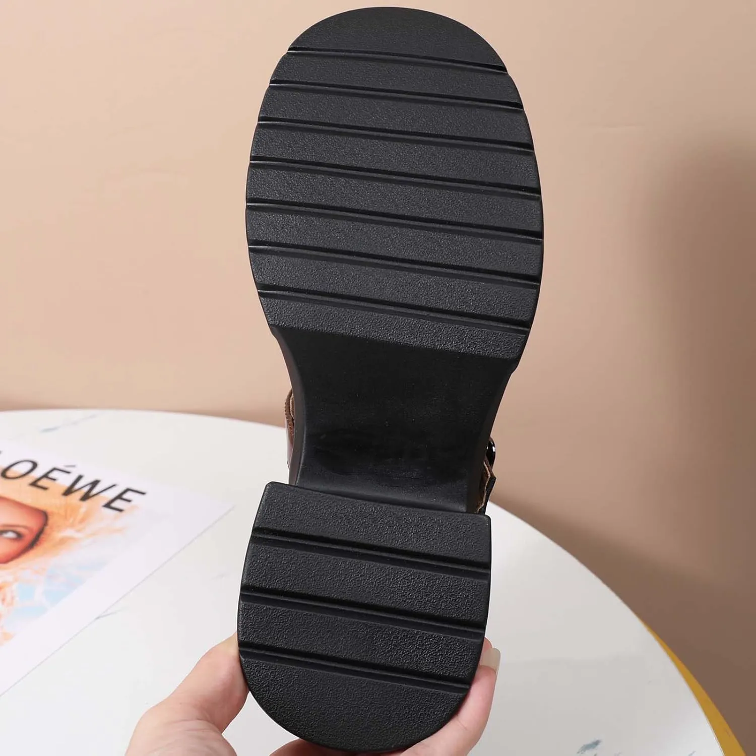 Mary Janes for Women Chunky Platform Mary Jane Heels Comfortable Dress Pumps Casual Office Work Shoes