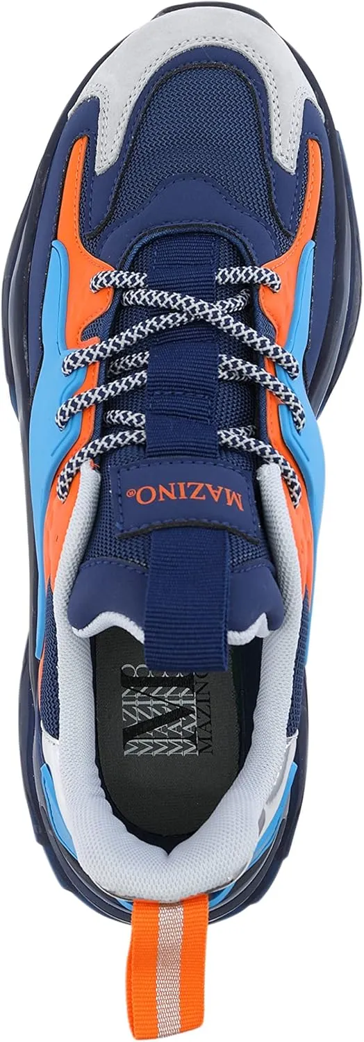 Mazino Molten Fashion Chunky Sneakers for Men -Men's Athleisure Casual Shoes