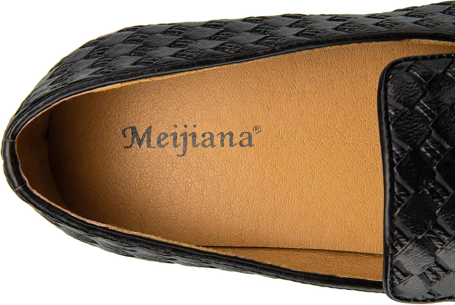Meijiana Men’s Fashion Loafers Wedding Dress Shoes for Men with Tassel Embellishment