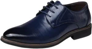 Men Oxfords Shoes Men's Comfort Orthopedic Dress Shoes British Shoes Handmade Comfortable Formal Dress Mens Flats Lace-Up Bullock Business Shoes