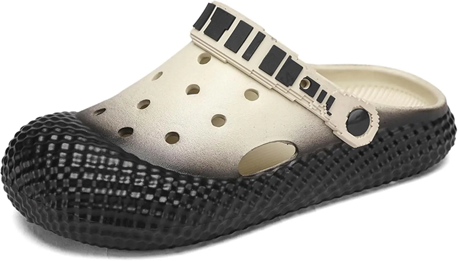 Men's and Women's Fashionable Sandals for Summer Breathable Non Slip Walking Leisure Wooden Clogs Garden Shoes Lightweight Quick Drying Beach Sandals Water Sports Shoes