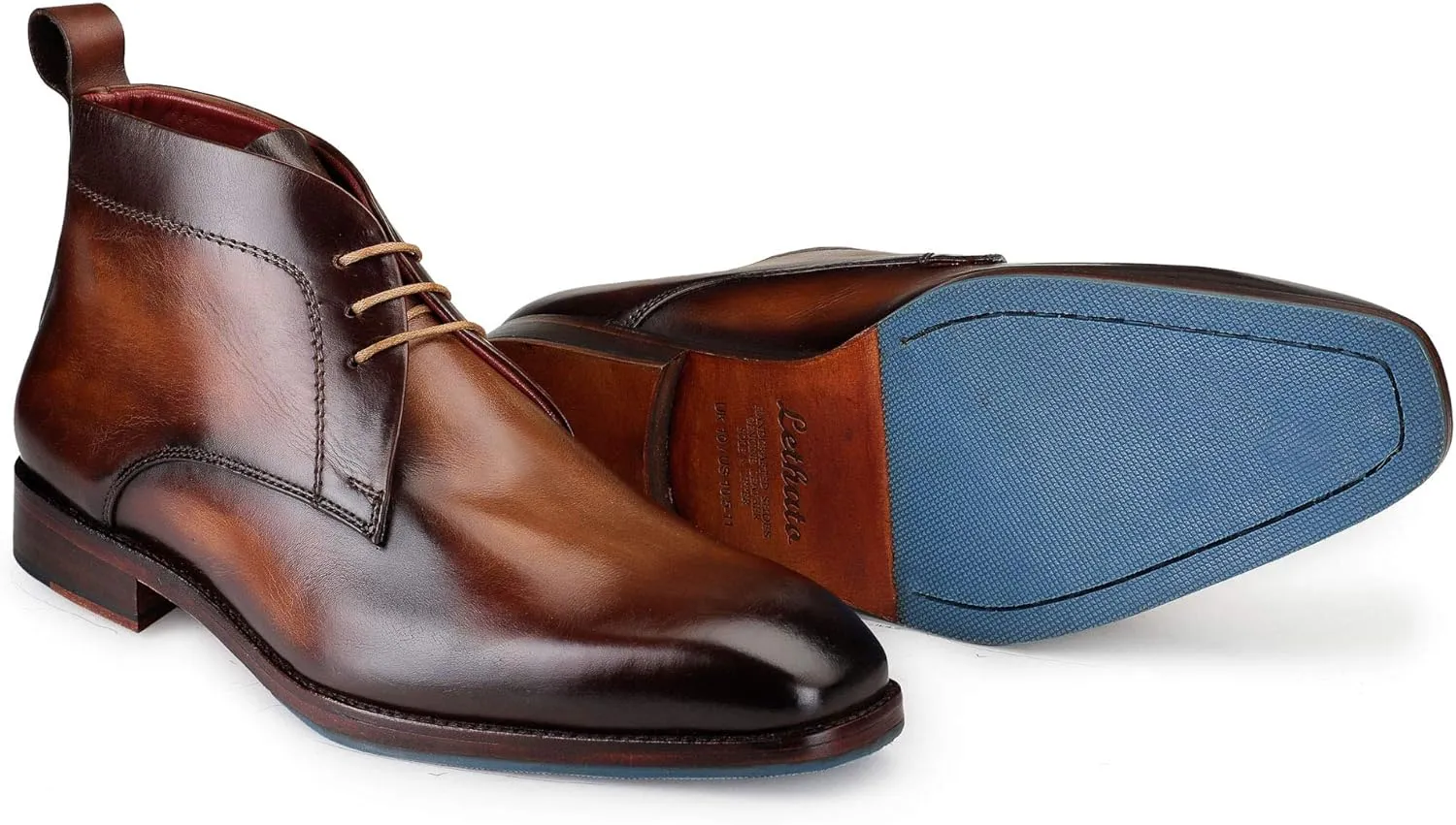 Men’s Modern Classic Calfskin Leather Chukka Boots