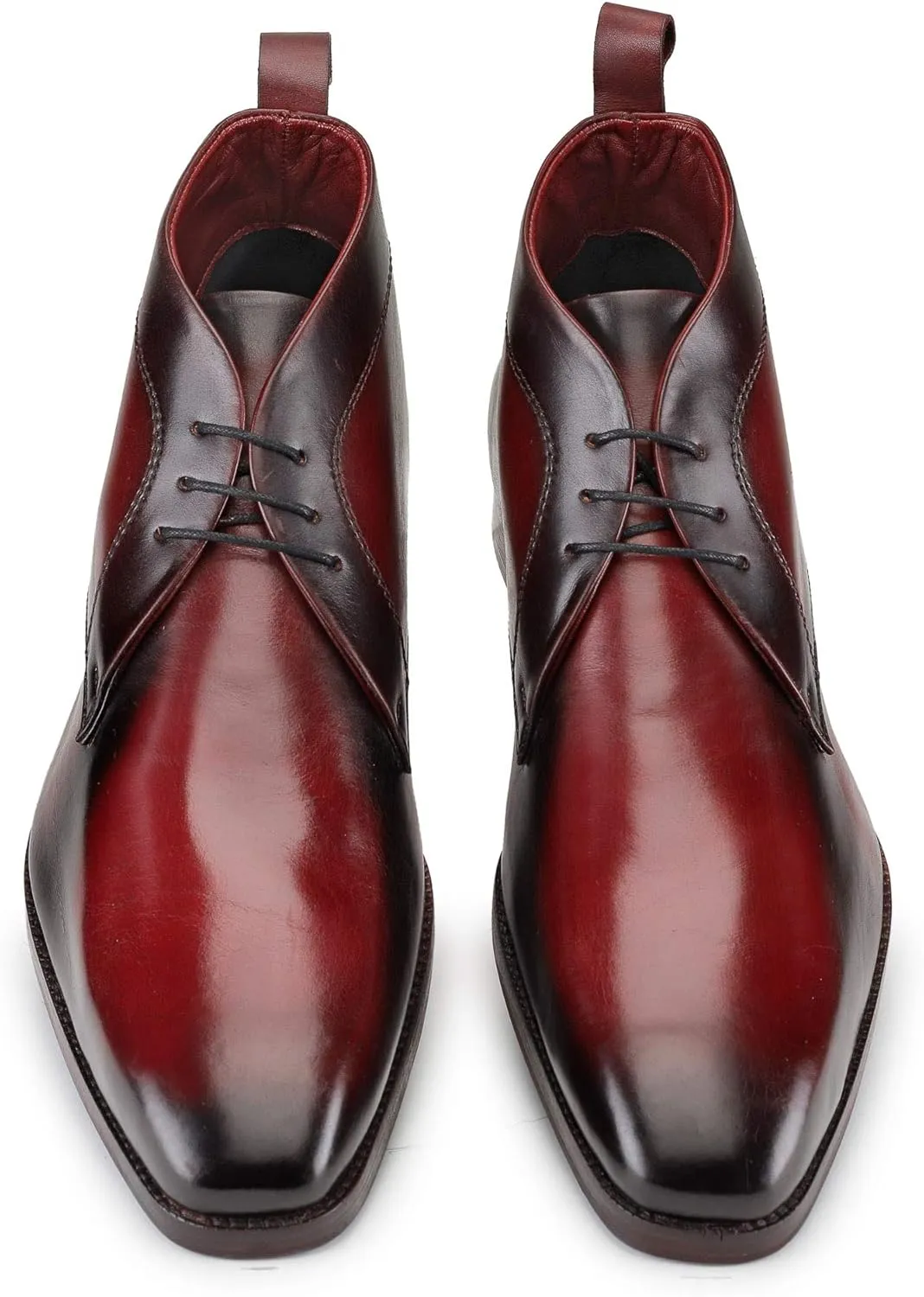 Men’s Modern Classic Calfskin Leather Chukka Boots
