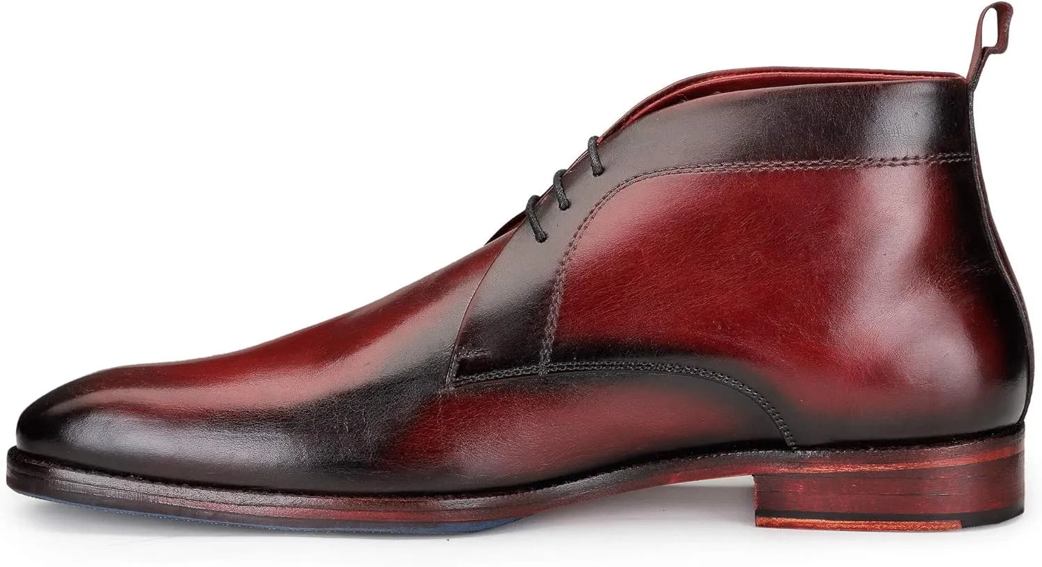 Men’s Modern Classic Calfskin Leather Chukka Boots