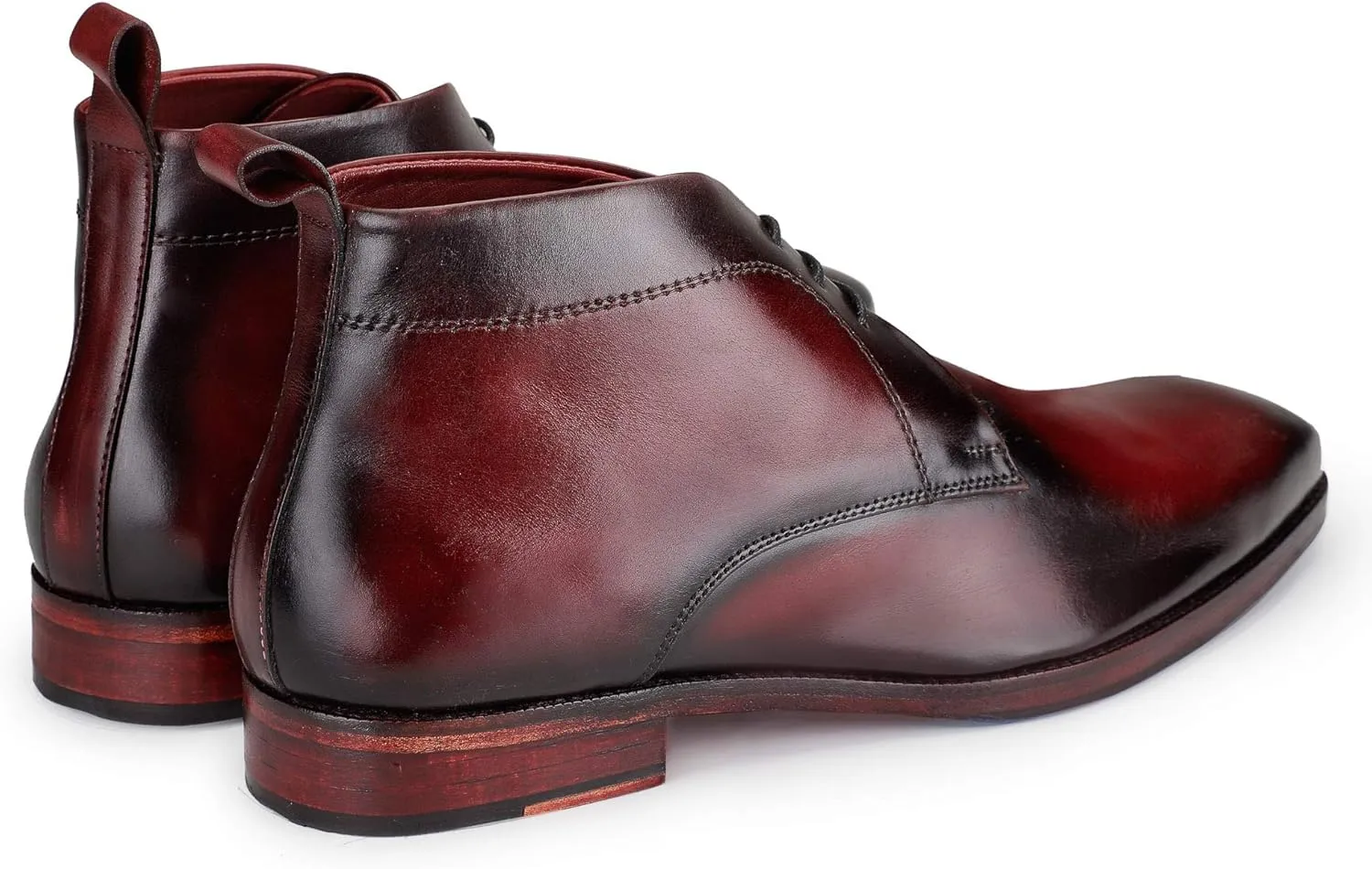 Men’s Modern Classic Calfskin Leather Chukka Boots