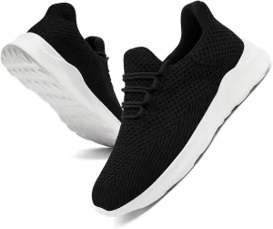 Mens Running Shoes Slip On Sneakers Walking Tennis Shoes Gym Athletic Sports Fashion Casual Breathable