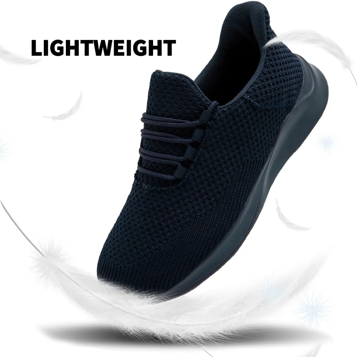 Mens Running Shoes Slip On Sneakers Walking Tennis Shoes Gym Athletic Sports Fashion Casual Breathable