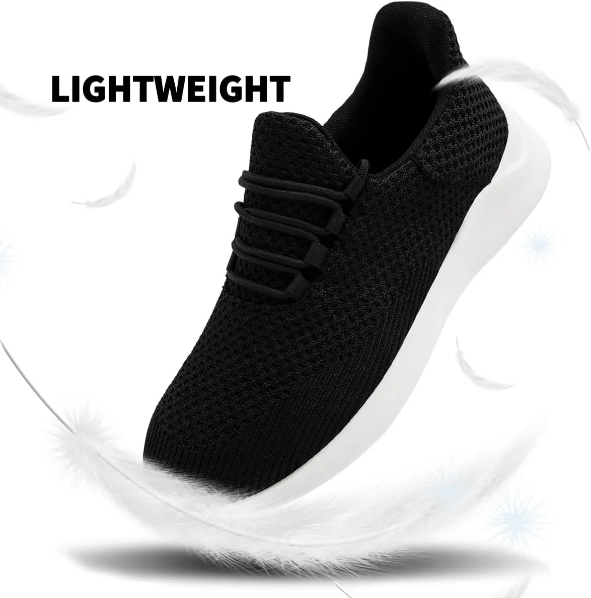 Mens Running Shoes Slip On Sneakers Walking Tennis Shoes Gym Athletic Sports Fashion Casual Breathable