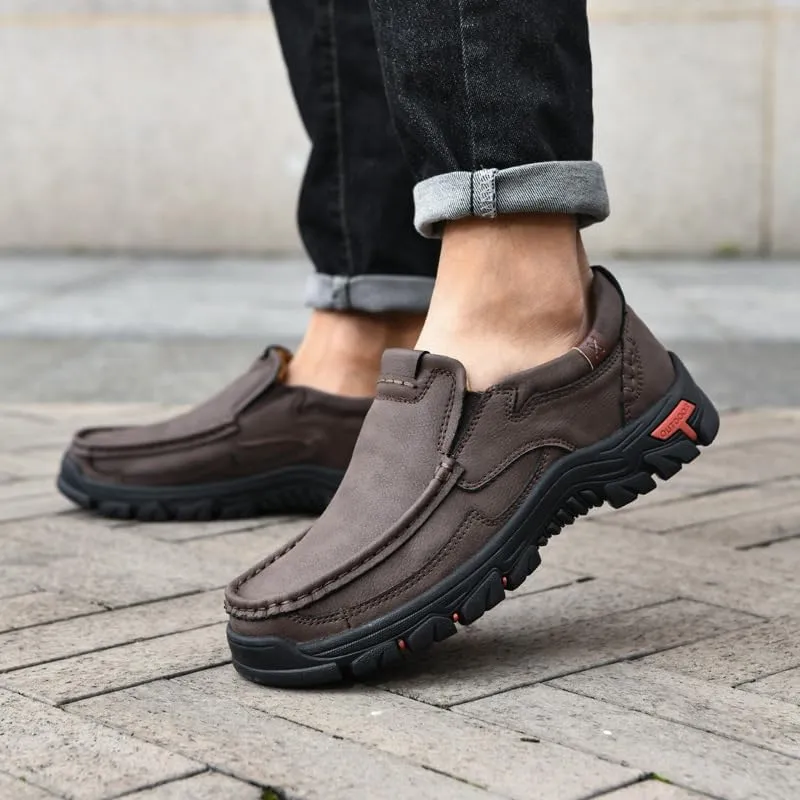 Men's Slip On Loafers Comfortable Light-Weight Casual Sneakers ndoor & Outdoor Walking Slippers Shoes