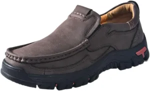 Men's Slip On Loafers Comfortable Light-Weight Casual Sneakers ndoor & Outdoor Walking Slippers Shoes