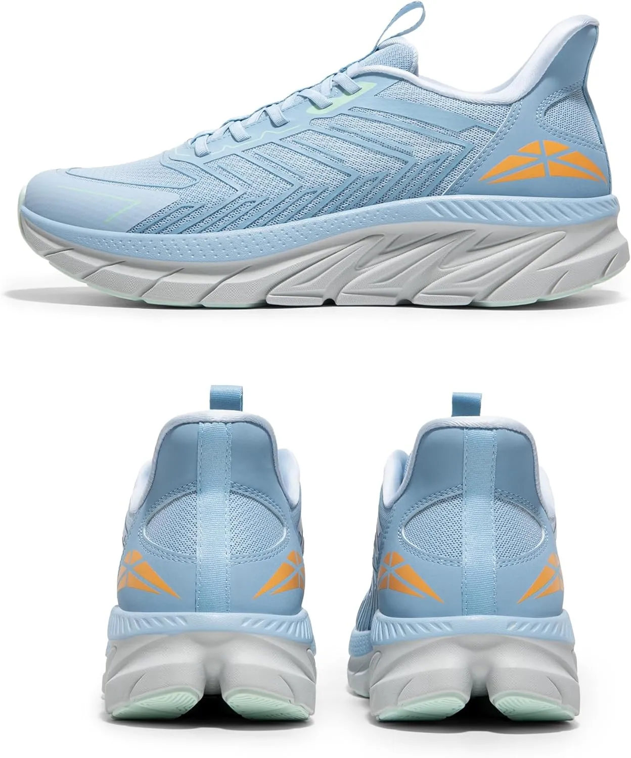 Men's Slip On Walking Shoes Running Comfortable Tennis Breathable Non Slip Athletic Gym Workout Cross Training Fashion Sneakers
