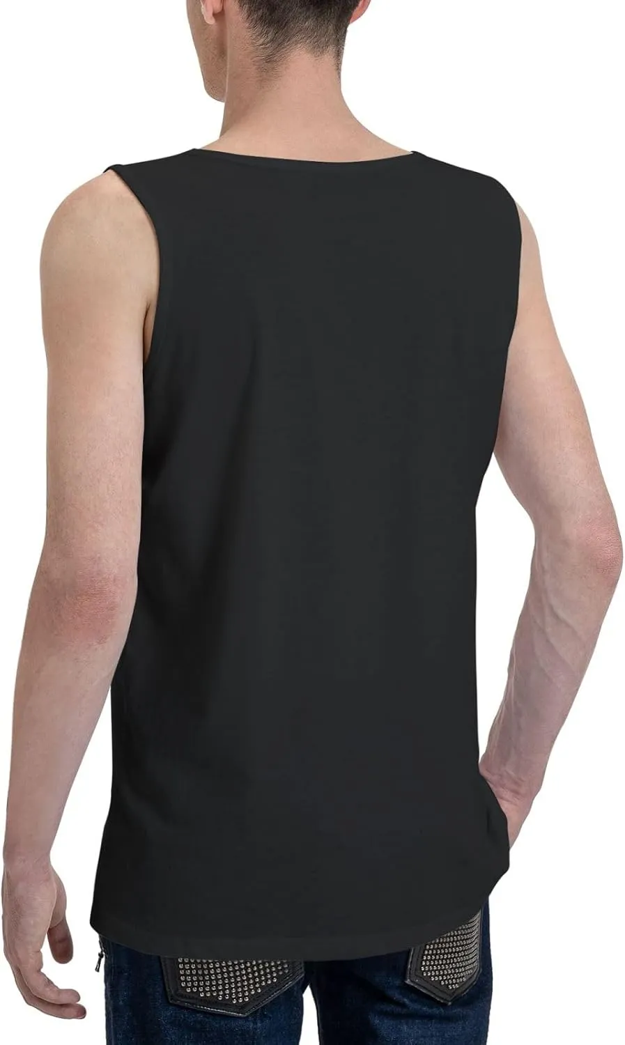 Men's Tank Top Sleeveless Tees Asthma Awareness Quick Dry Sport Shirts Muscle Workout Gym Beach T-Shirts