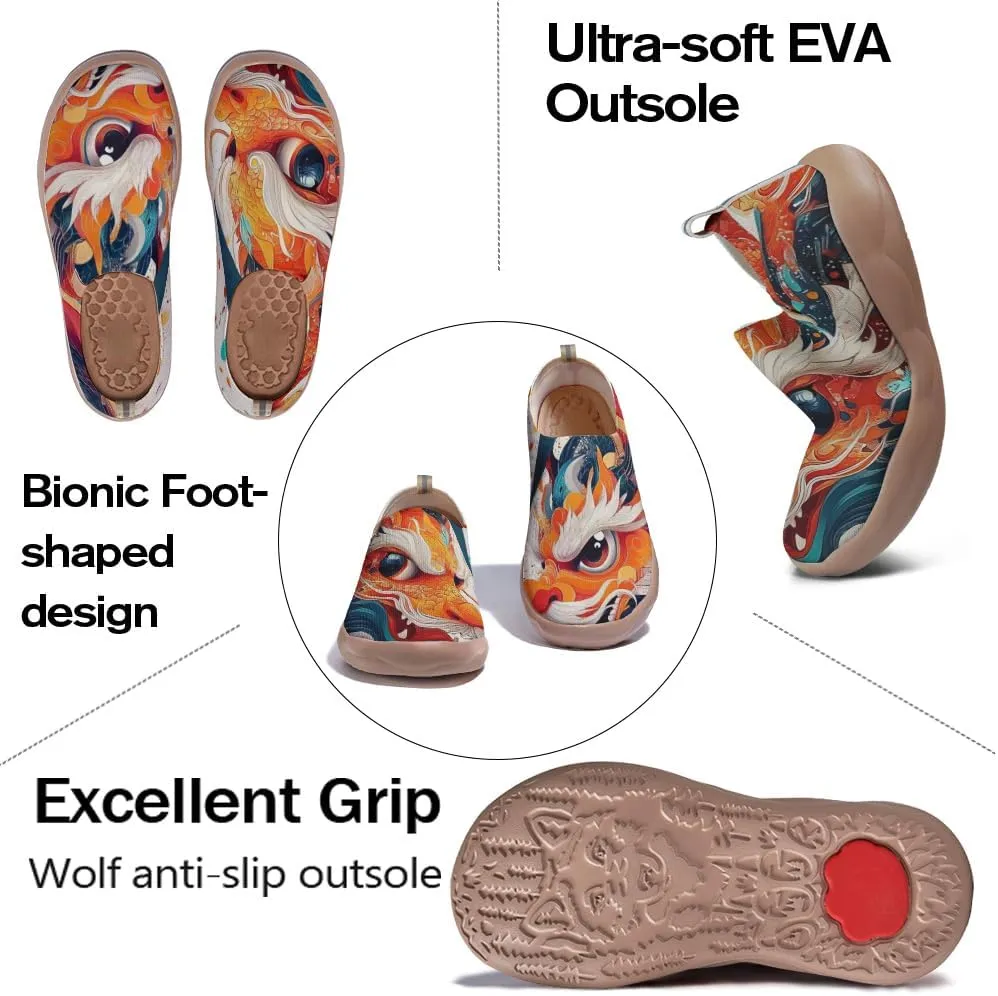 Men's Unique Travel Shoes Chinese Style Loafers Lightweight and Comfortable Fashion Sports Shoes Personalized Size 7-13