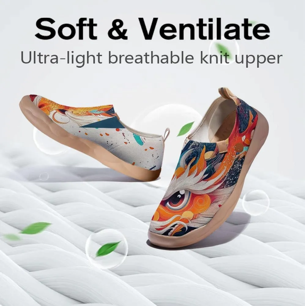 Men's Unique Travel Shoes Chinese Style Loafers Lightweight and Comfortable Fashion Sports Shoes Personalized Size 7-13