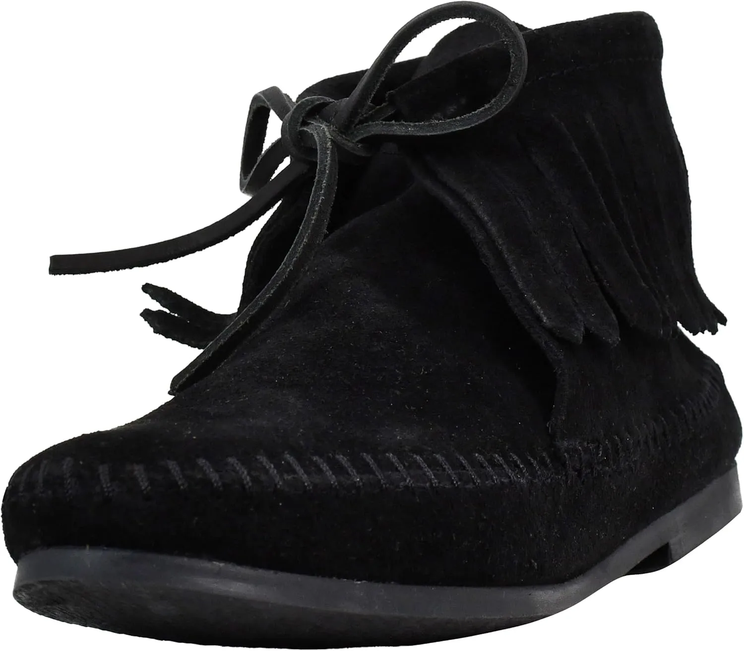Minnetonka Women's Classic Fringe Hardsole Boot