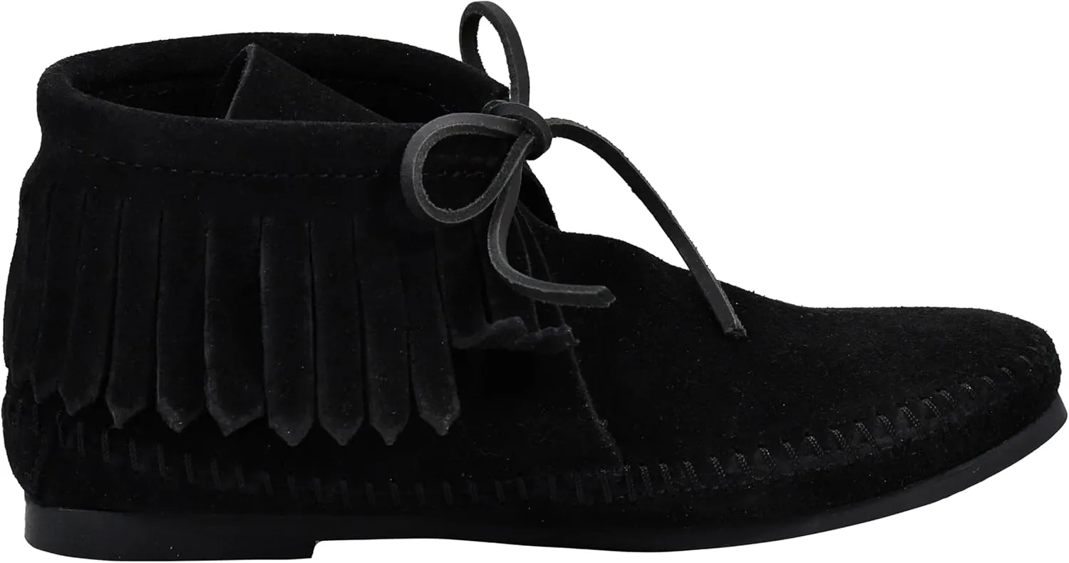 Minnetonka Women's Classic Fringe Hardsole Boot