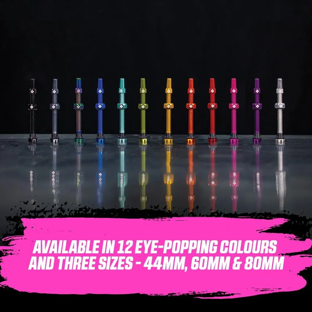 Muc-Off Tubeless Valves/44mm/Black V2
