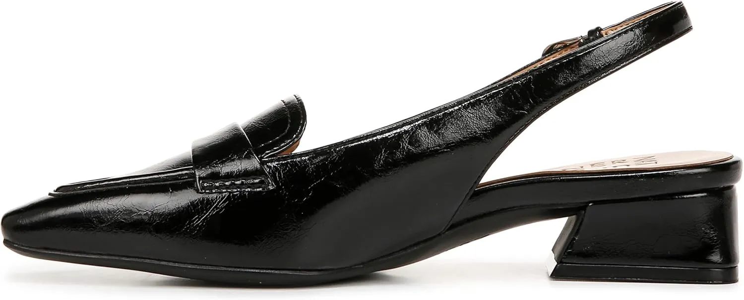 Naturalizer Womens Garner Pointed Toe Low Heel Slingback Dress Shoe