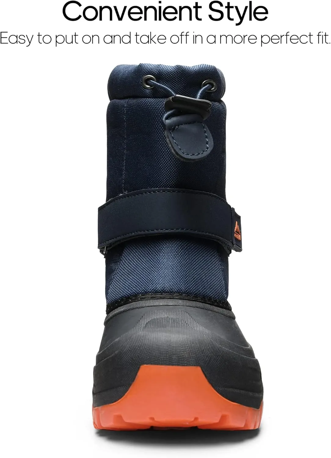 NORTIV 8 Kids Snow Boots Boy's Girl's Waterproof Cold Weather Classic Booties Hiking Outdoor Shoes (Little Kids/Big Kids)