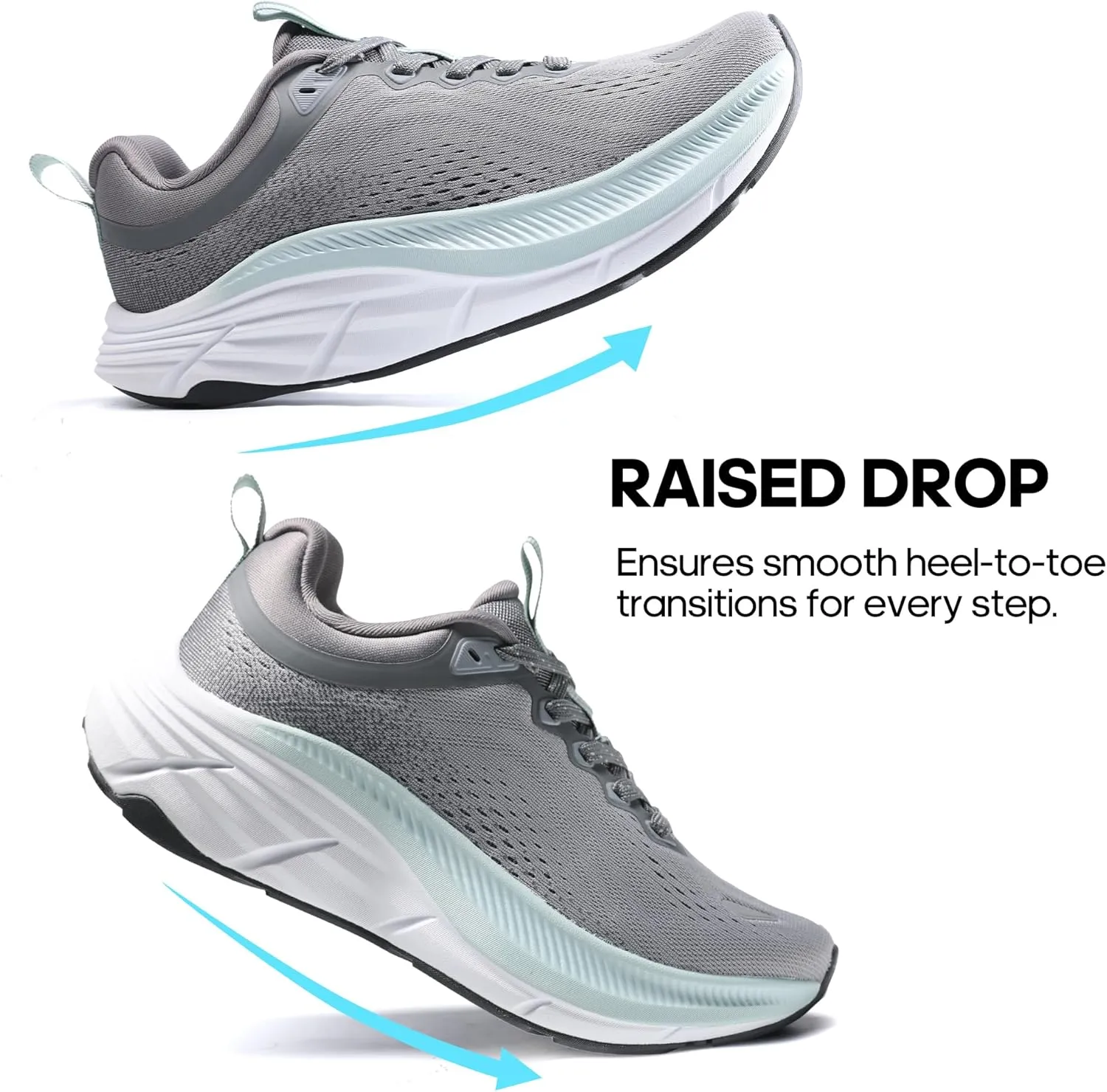 NORTIV 8 Women's Walking Shoes Cushion Comfortable ActiveBreeze Running Tennis Shoes Non-Slip Workout Gym Sports Athletic Breathable Fashion Sneakers
