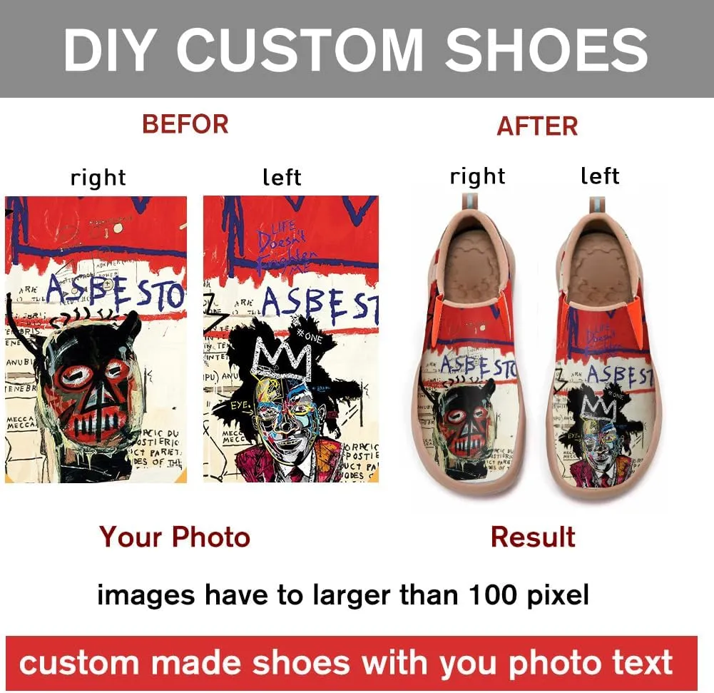 Onehorse Women's Mandala Painted Shoes Walking Travel Casual Loafers Slip On Sneakers