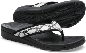 Orkii Womens Orthopedic Sandals for Plantar Fasciitis Feet, Best Orthotic Flip Flops With Arch Support, Comfortable Walking Sandals for Summer Beach, River, Pool