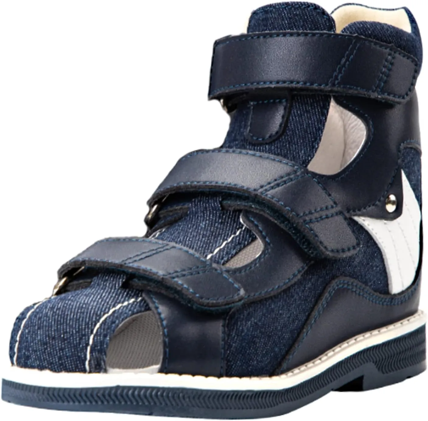 Orthopedic Sandals for Kids,Girls and Boys Closed-toe High Back Corrective Shoes with Arch and Ankle Support