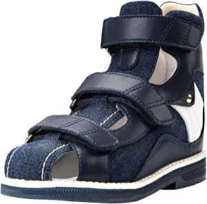 Orthopedic Sandals for Kids,Girls and Boys Closed-toe High Back Corrective Shoes with Arch and Ankle Support