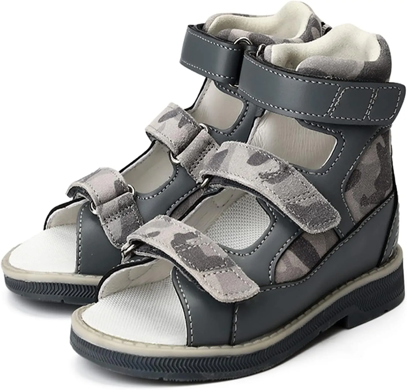Orthopedic Sandals for Kids,Toddlers Corrective Shoes with High Back and Ankle & Arch Support