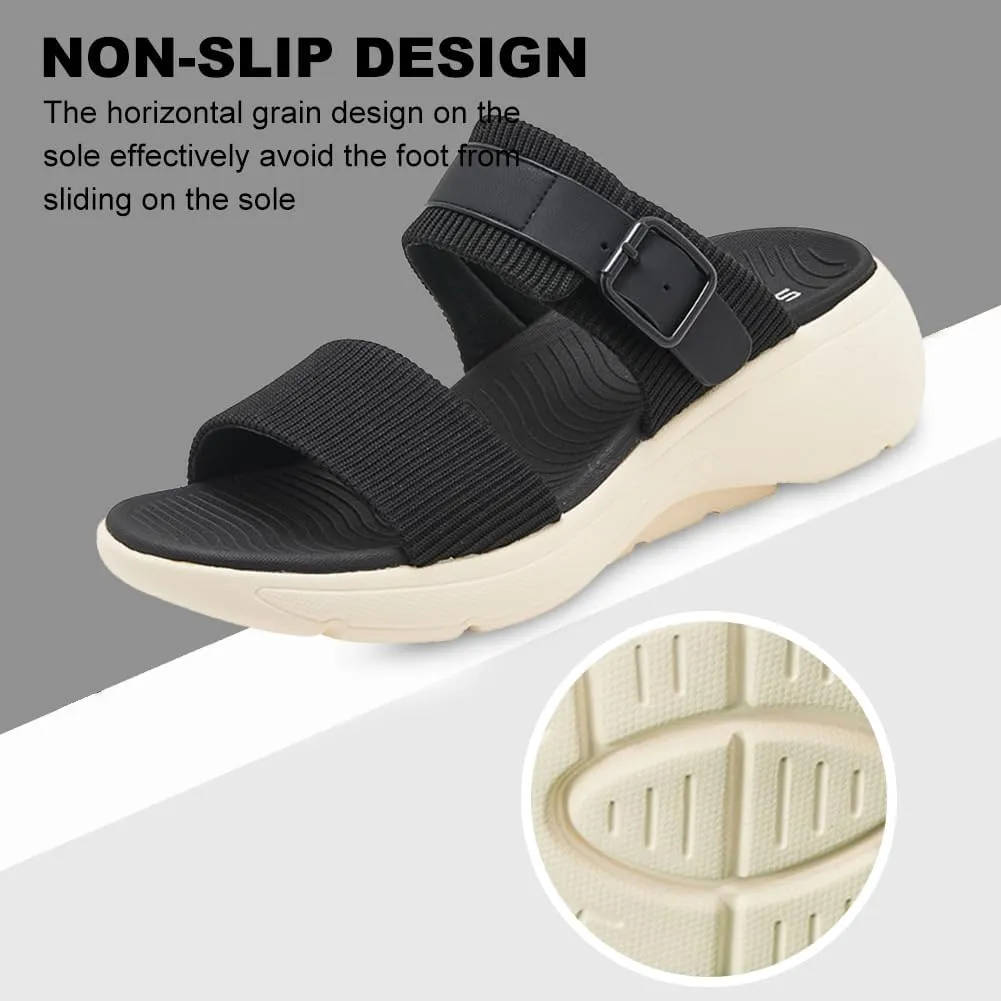 Orthopedic Sandals for Women Comfortable Recovery Slides with Arch Support Plantar Fasciitis Slides Slippers Women Summer