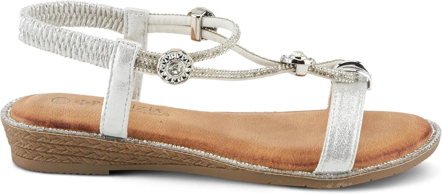 PATRIZIA Women's CHARMER T-Strap Flat Sandal