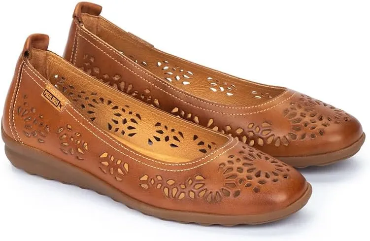 PIKOLINOS Ballerina Flats Leather Alcoi for Woman