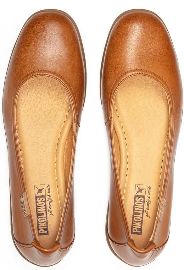 PIKOLINOS Ballerina Flats Leather Alcoi for Woman