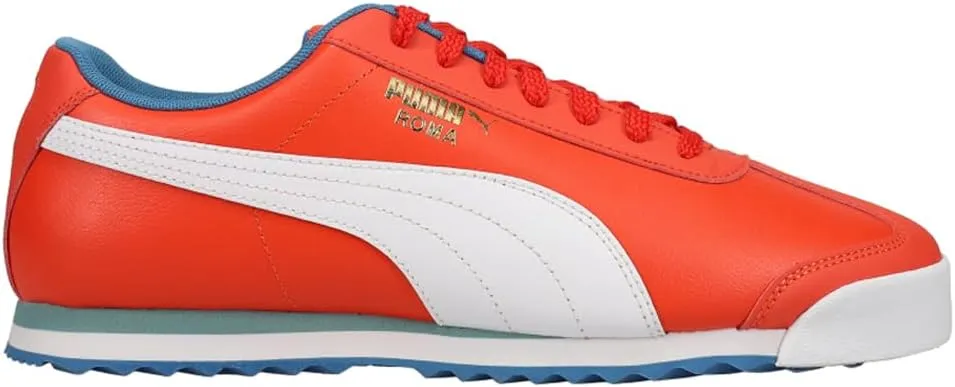 PUMA Mens Roma Go for Lace Up Sneakers Shoes Casual - Red - Size 7.5 M