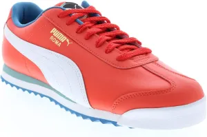 Puma Mens Roma Go for Red Lifestyle Sneakers Shoes 8