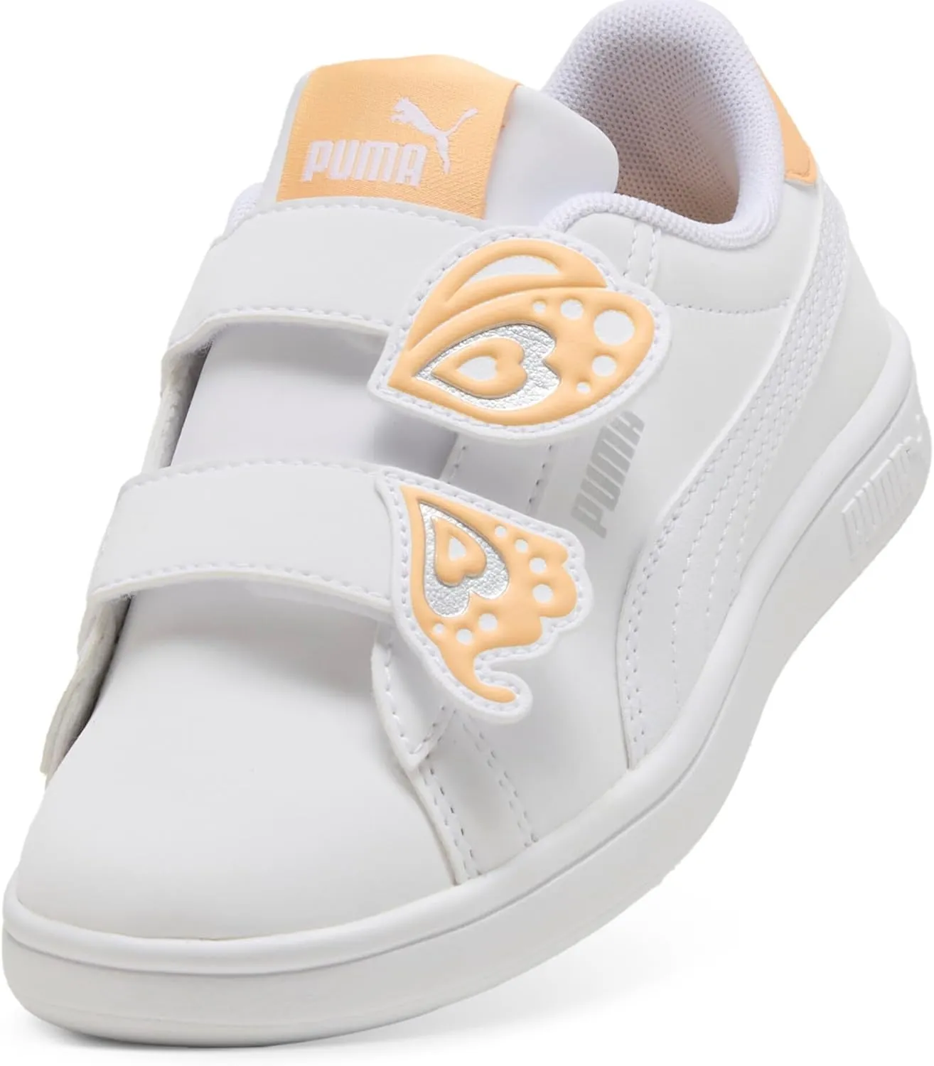 PUMA Unisex-Child Smash Hook and Loop Sneaker