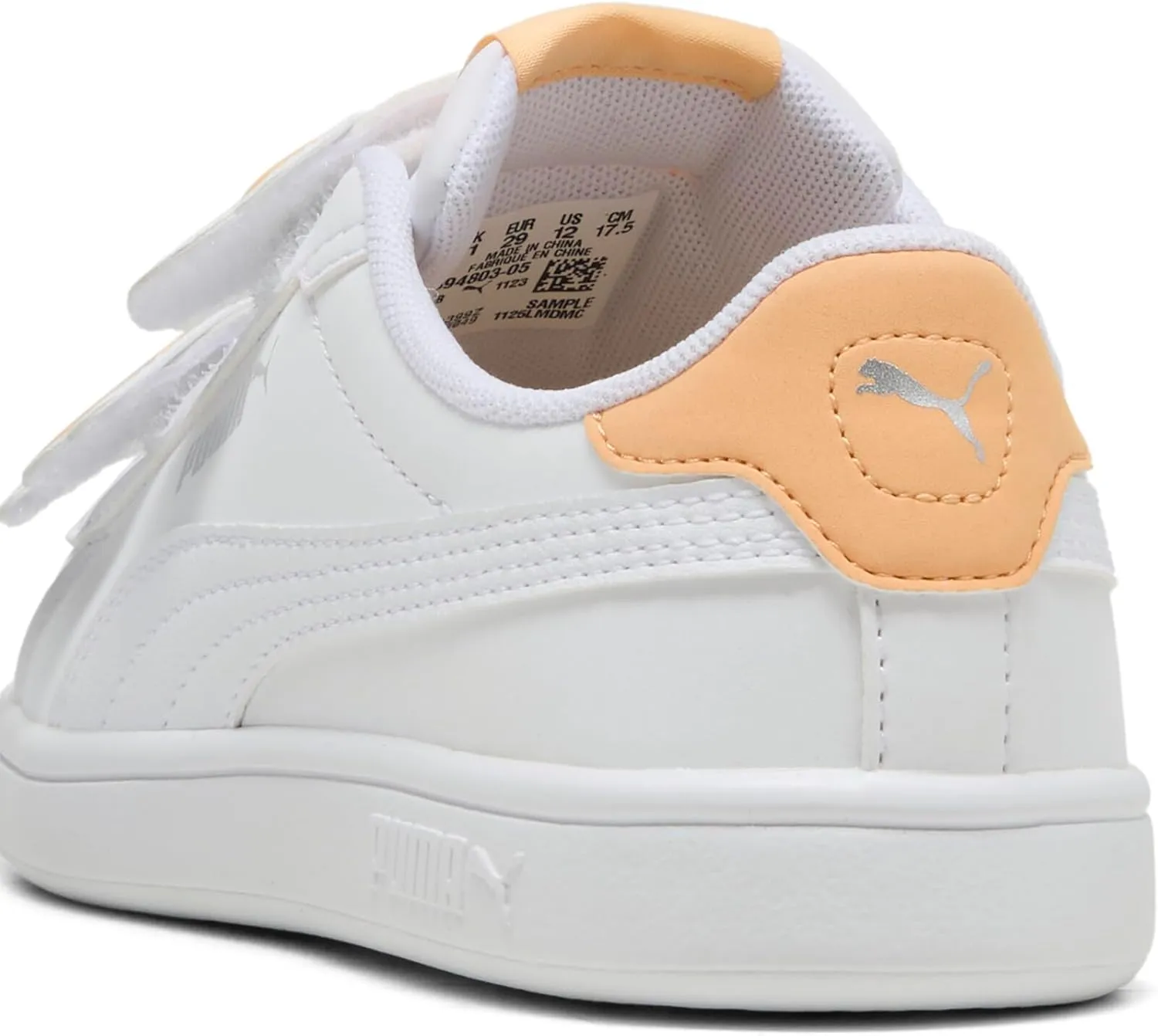 PUMA Unisex-Child Smash Hook and Loop Sneaker