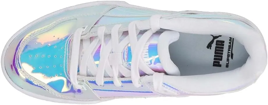 Puma Womens Slipstream Iridescent Lace Up Sneakers Shoes Casual - Clear, Multi