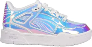Puma Womens Slipstream Iridescent Lace Up Sneakers Shoes Casual - Clear, Multi