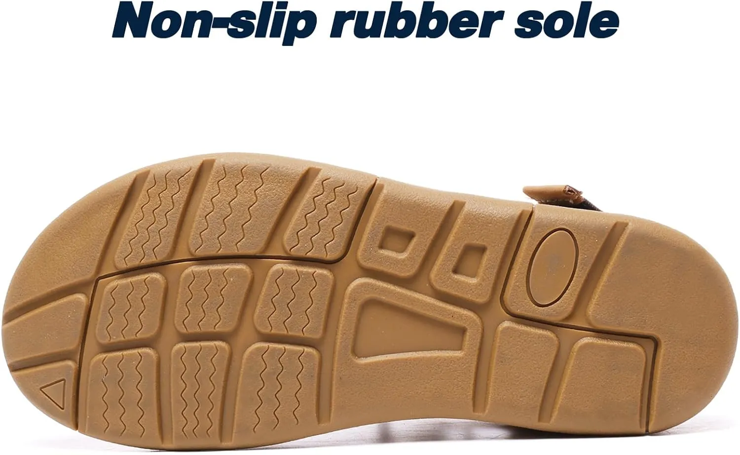 Quickshark Mens sandals Leather Arch Support sandal Classic Handmade Shoes Lightweight Comfortable Cord Beach Shoe