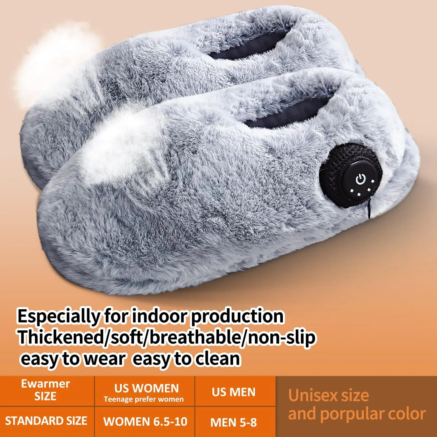 Reachargeable Foot Warmer for Cold Feet, Heated Boots Slippers for Women, The Next Generation Heating Boots