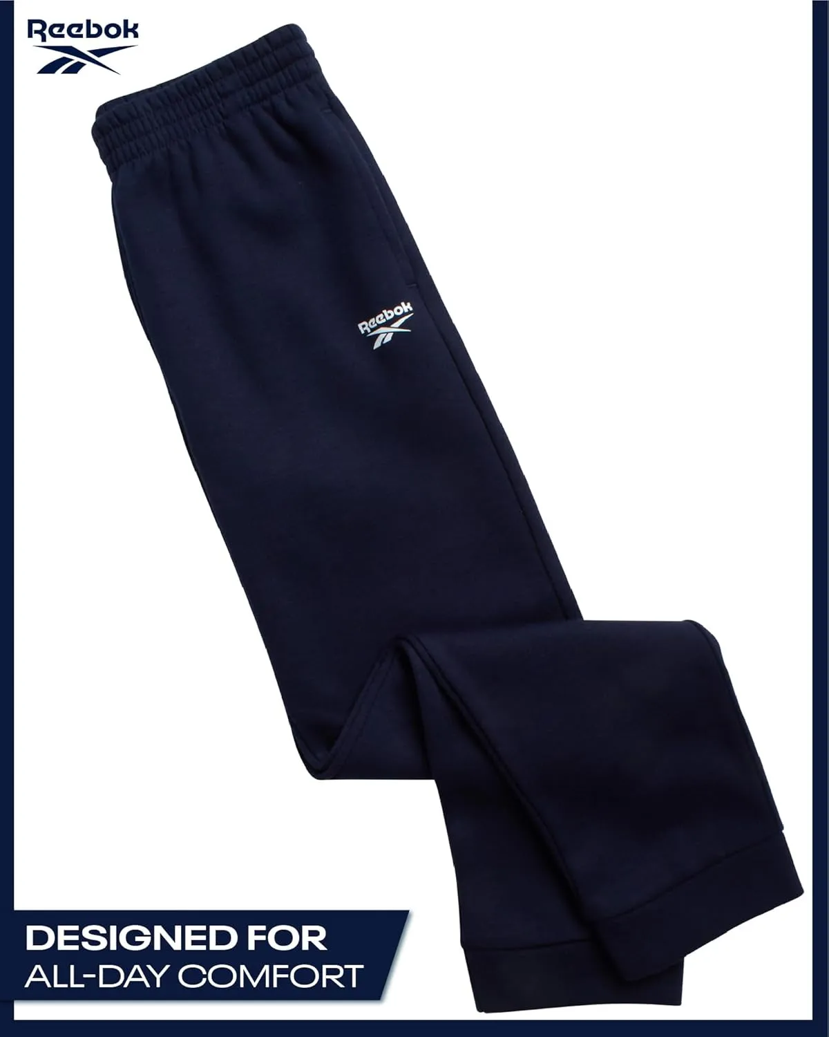 Reebok Boys' Tracksuit - 2 Piece Fleece Pullover Hoodie and Athletic Jogger Sweatpants for Boys (Sizes: 8-14)