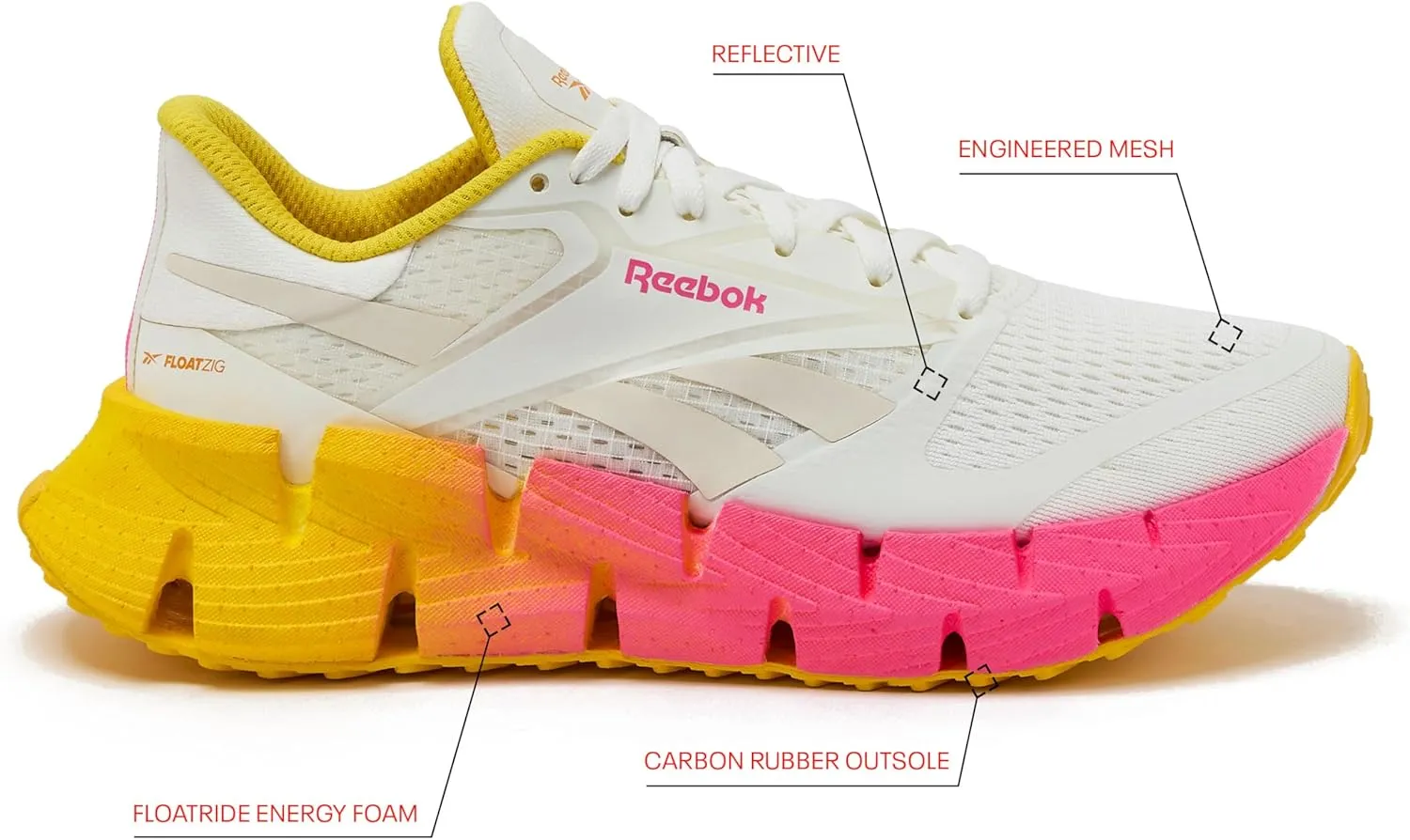 Reebok Women's Floatzig Running Shoes Sneaker
