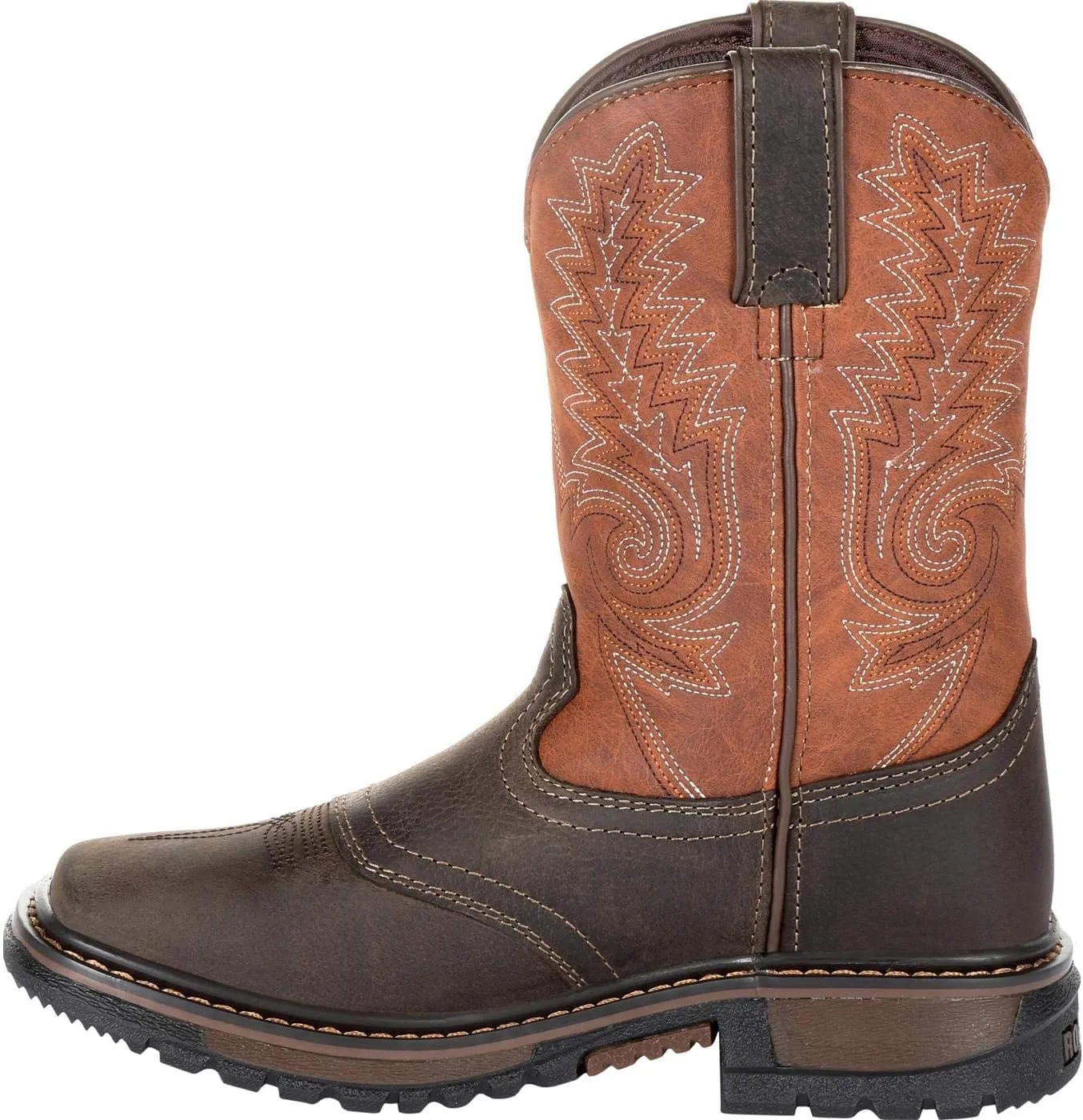 ROCKY Kids' Ride FLX Western Boot