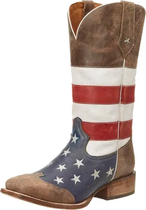 Roper Men's American Flag-br