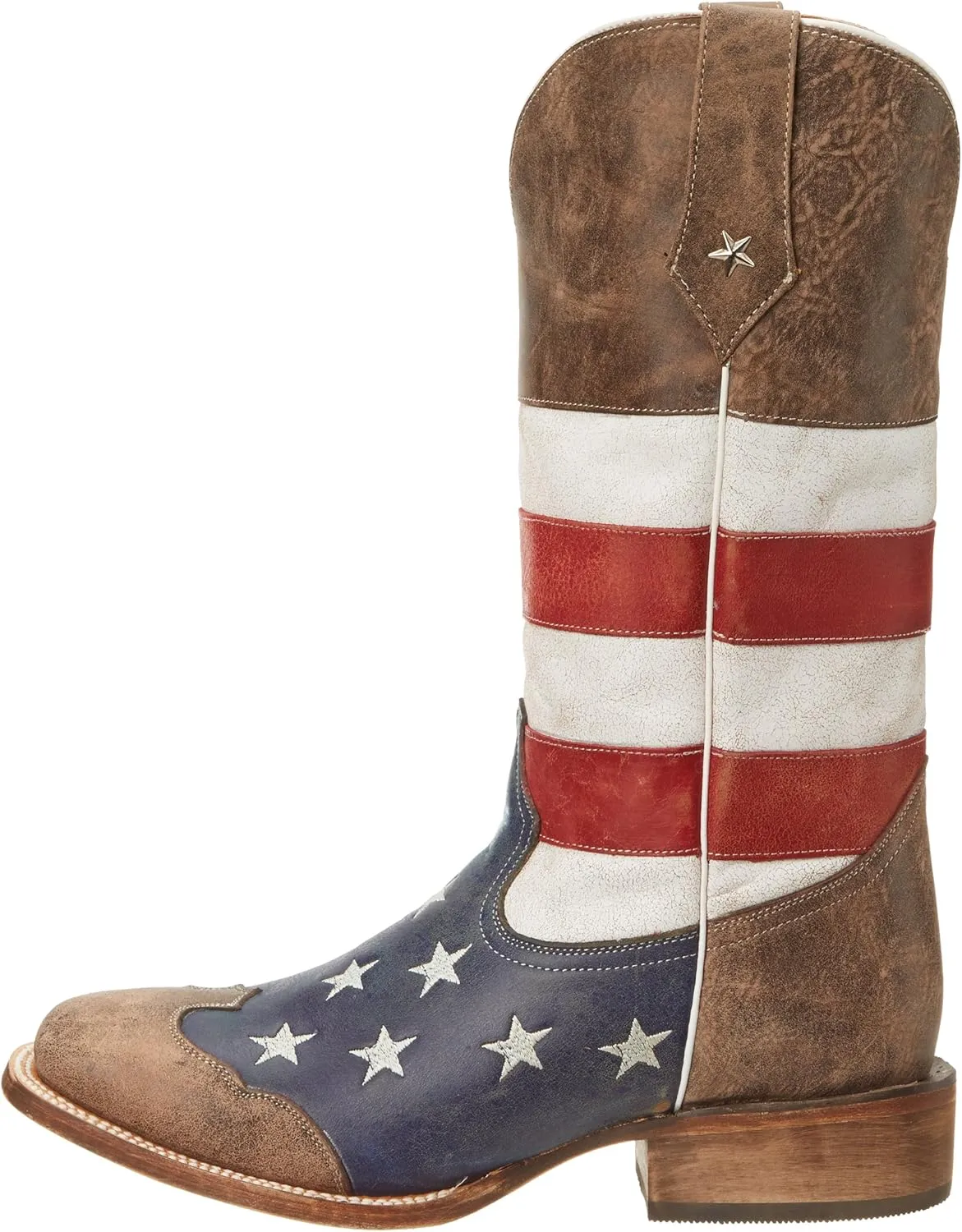 Roper Men's American Flag-br