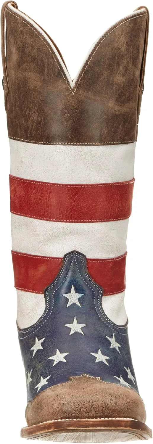 Roper Men's American Flag-br
