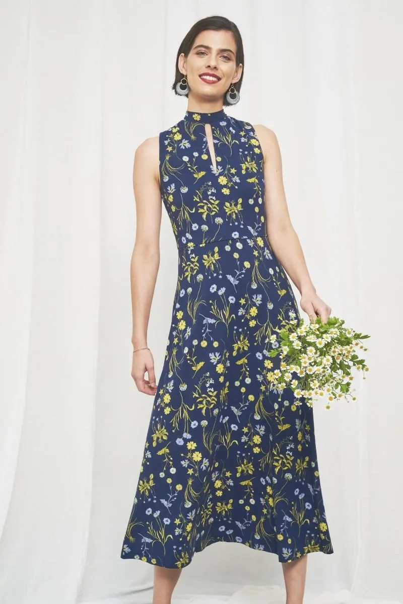 Seasalt Cornwall ‘Silene’ Dress - Botanical Stems Maritime