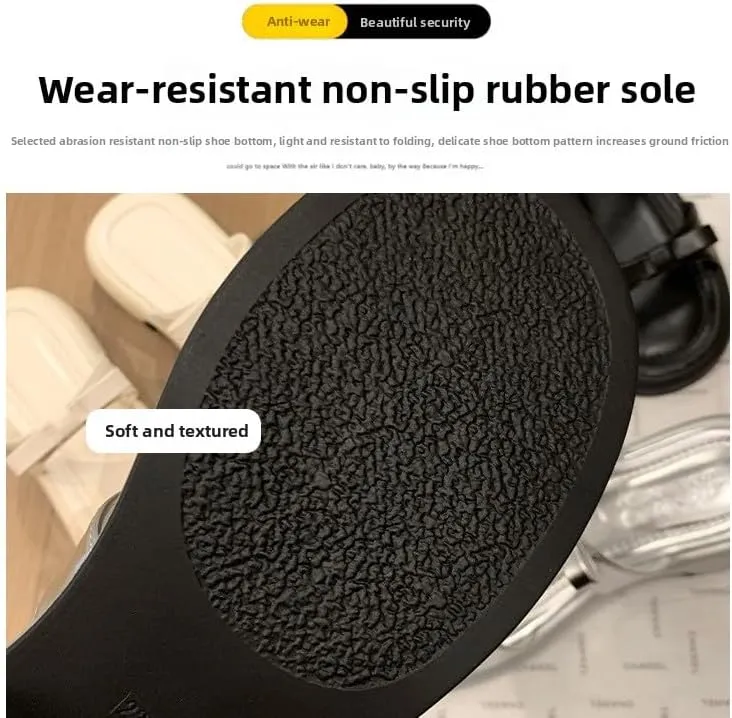 Silver slippers women's 2025 new summer wear fashion platform sandals summer senior feeling with skirt cool slippers,Wear-resistant and lightweight, skin-friendly